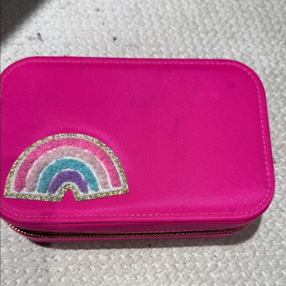 Pink Rainbow jewelry case